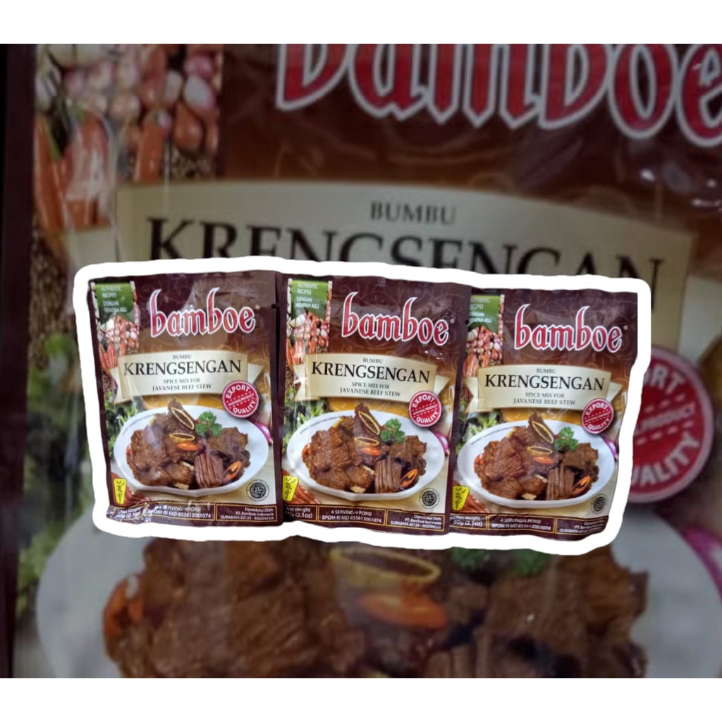 Bamboe bumbu dapur all varian rawon rendang balado soto gule opor dll