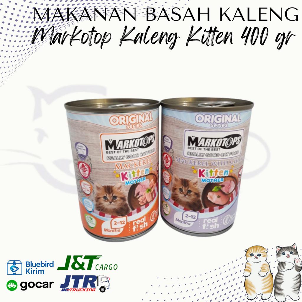 EKPEDISI MARKOTOP KALENG KITTEN 400GR