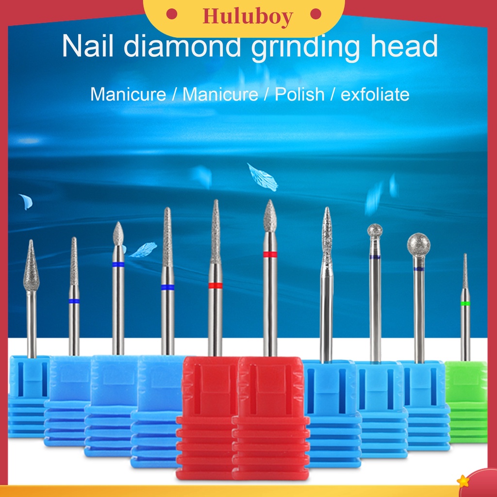 Huluboy Huluboy♡ Mata Bor Poles Kuku Elektrik Untuk Manicure / Pedicure