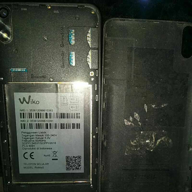 wiko robby 2 minus