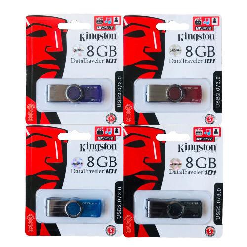 Flashdisk Kingstone 8GB Data Traveler DT101 G2 Original Full 8GB