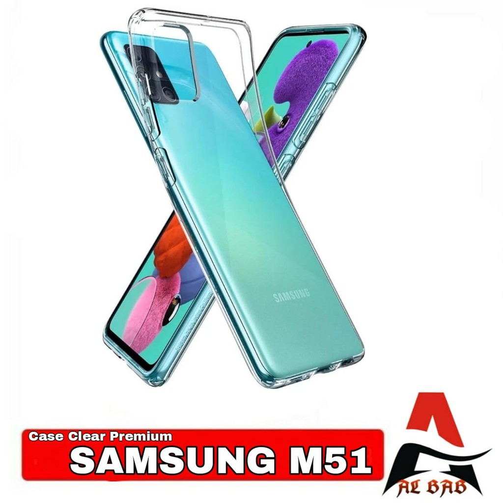 SOFTCASE SAMSUNG M51 - CLEAR HD PREMIUM CASING SAMSUNG M51