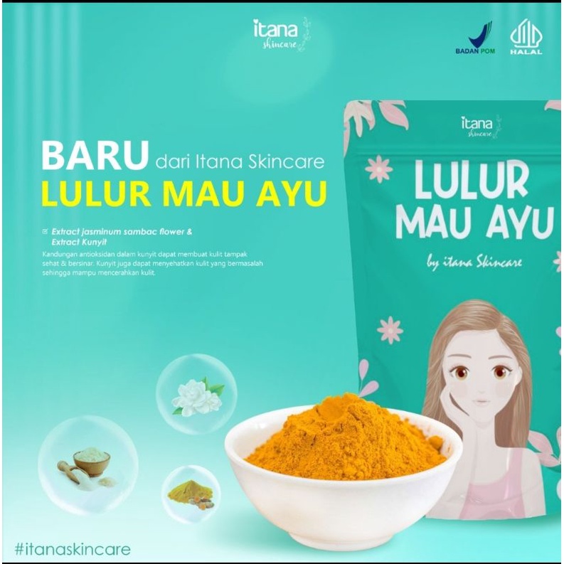 Itana Skincare Lulur Mau Ayu
