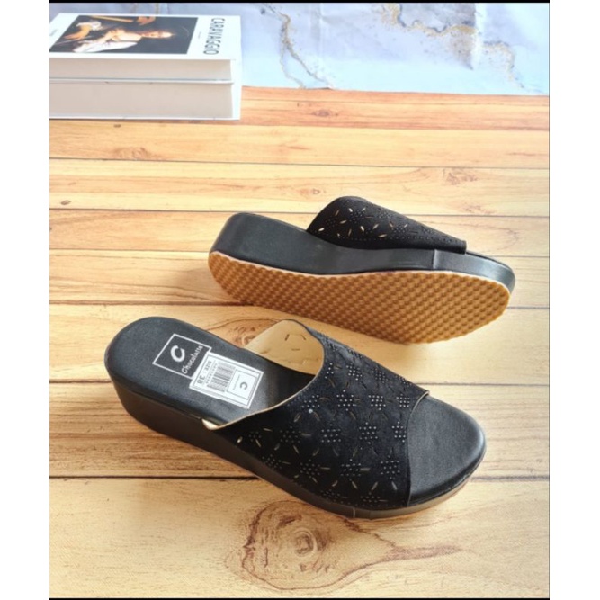 ABBUSHOES NN 29 wedges presan kokop meriana sol karet 5cm