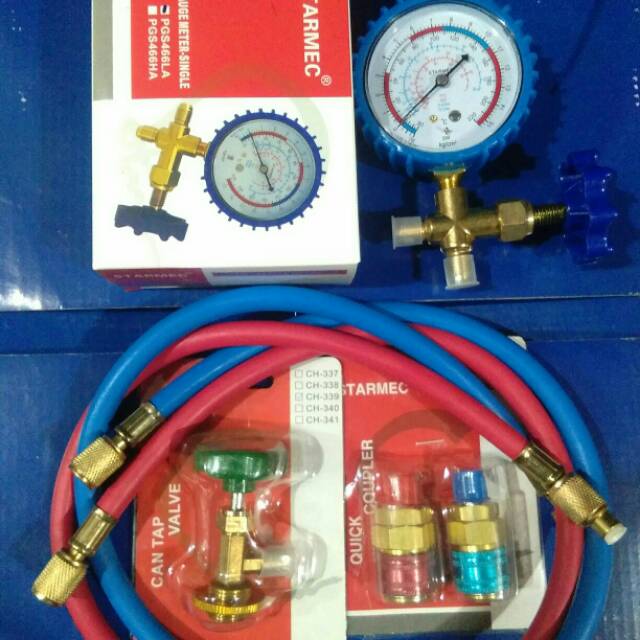 Paket Alat Isi Freon Ac Mobil Ac Rumah Indonesia