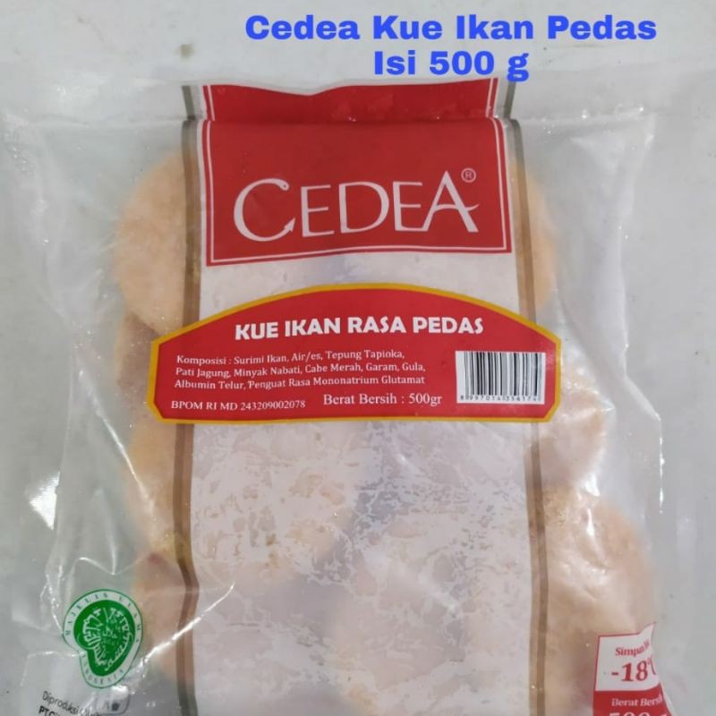 

KUE IKAN RASA PEDAS CEDEA 500g