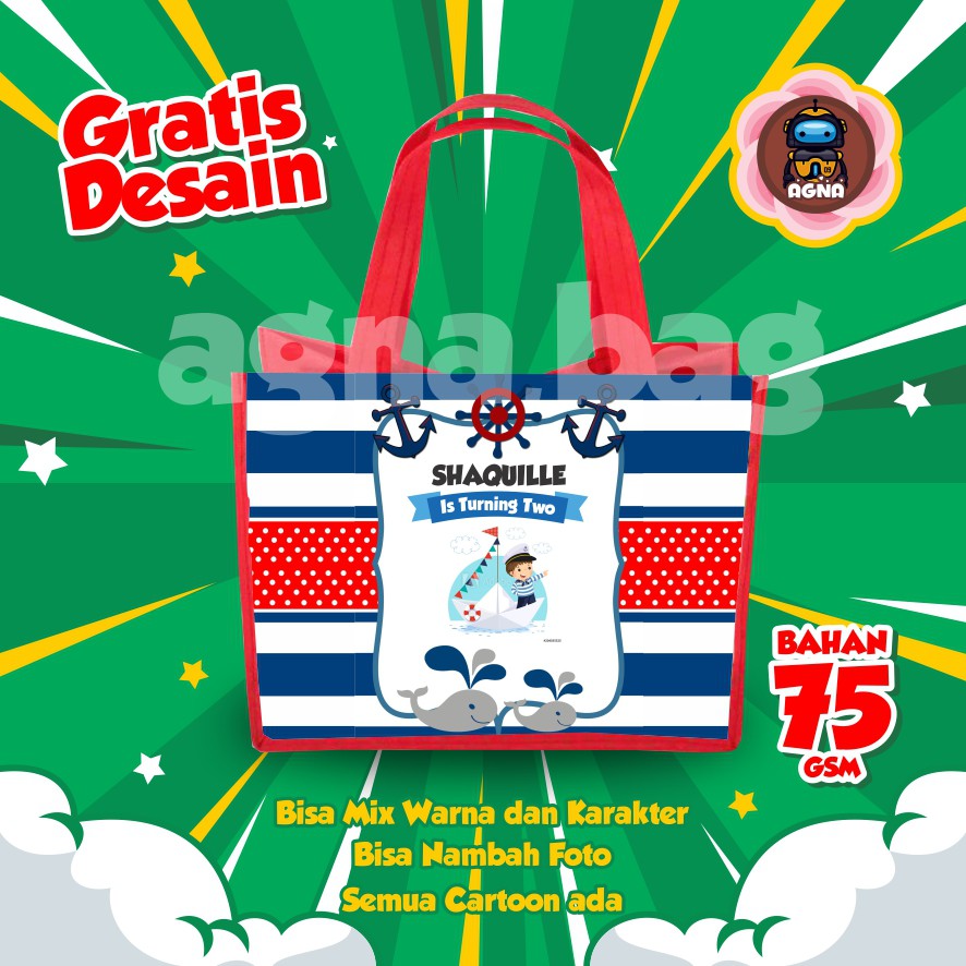 

GOODIE BAG MURAH / TAS ULTAH CUSTOM /TAS ULTAH PROMO/ TAS ULTAH SHARK 6