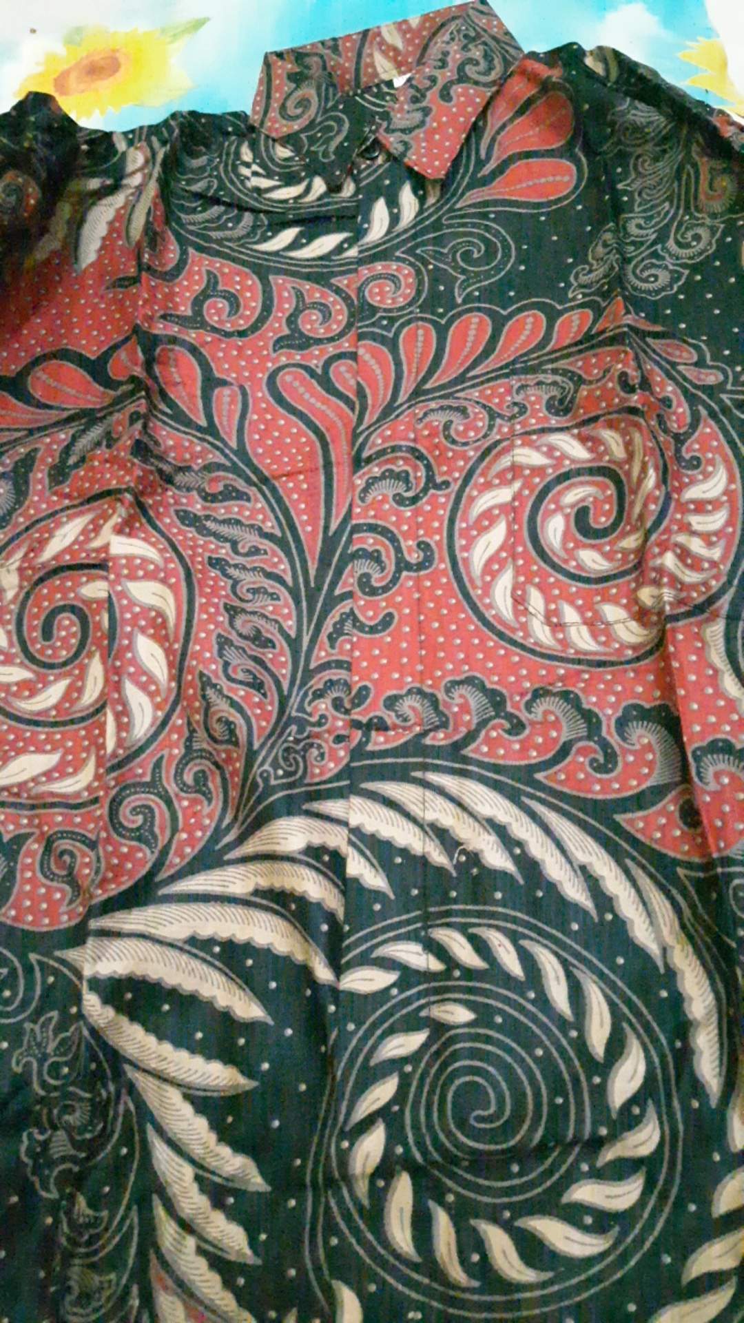 New Arrival Distro Batik Pria Sogan Hrb026 Batikaf Notoarto Batik Ipnu-ippnu Hem Pria  Bw 121