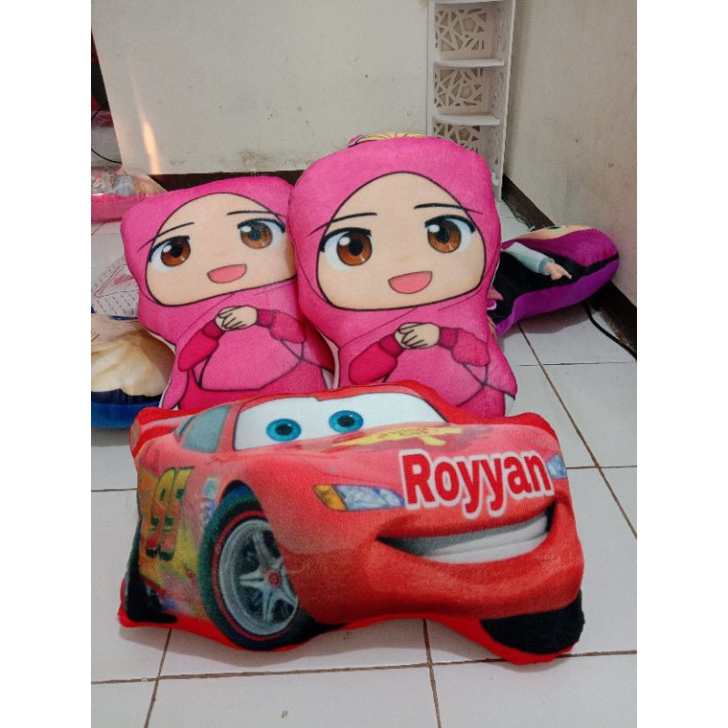 BONEKA CARS MCQUEEN BANTAL CARS MCQUEEN FREE NAMA MAINAN CARS CAR MC QUEEN