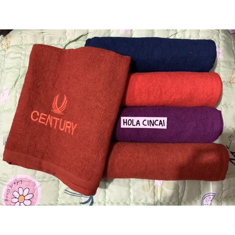 CENTURY Handuk Mandi Jumbo 80x160 Bordir Century Guci