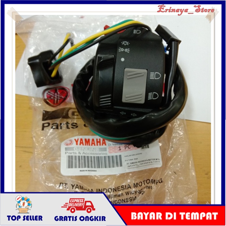 ORIGINAL YGP Saklar Tombol Lampu Kiri Sein Sen Klakson Dim Yamaha Vixion Old Lama 3C1 Motor Mini ORI