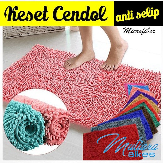 Keset Kaki / Keset Cendol / Keset Microfiber Import halus &amp; tebal