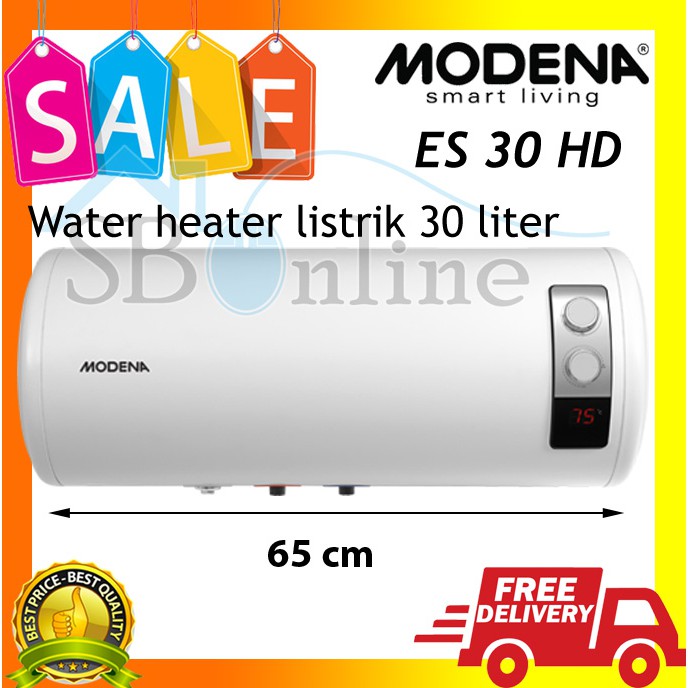 Pemanas Air Water Heater Listrik Modena ES 30 HD 30 Liter