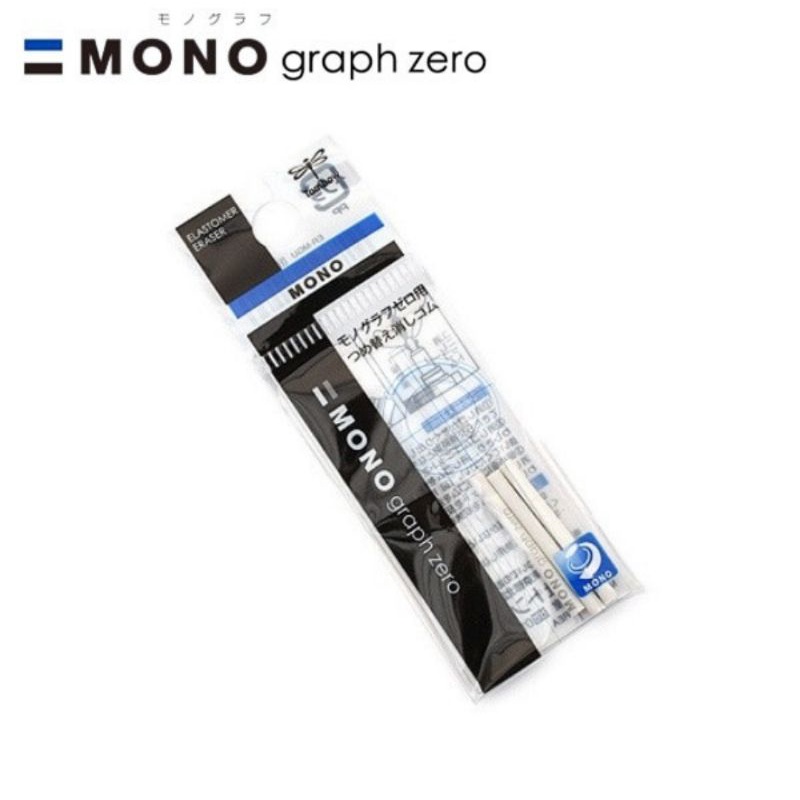 

Tombow Mono Graph Zero Refill Eraser Penghapus Pensil Mekanik ER-MGU isi 3 Pcs