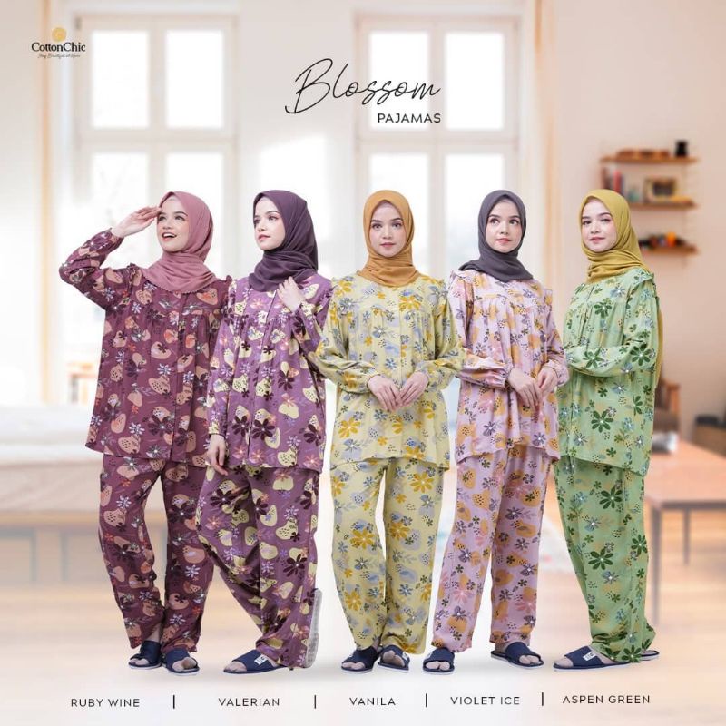 [COTTON CHIC] BLOSSOM PAJAMAS Ukuran Dewasa
