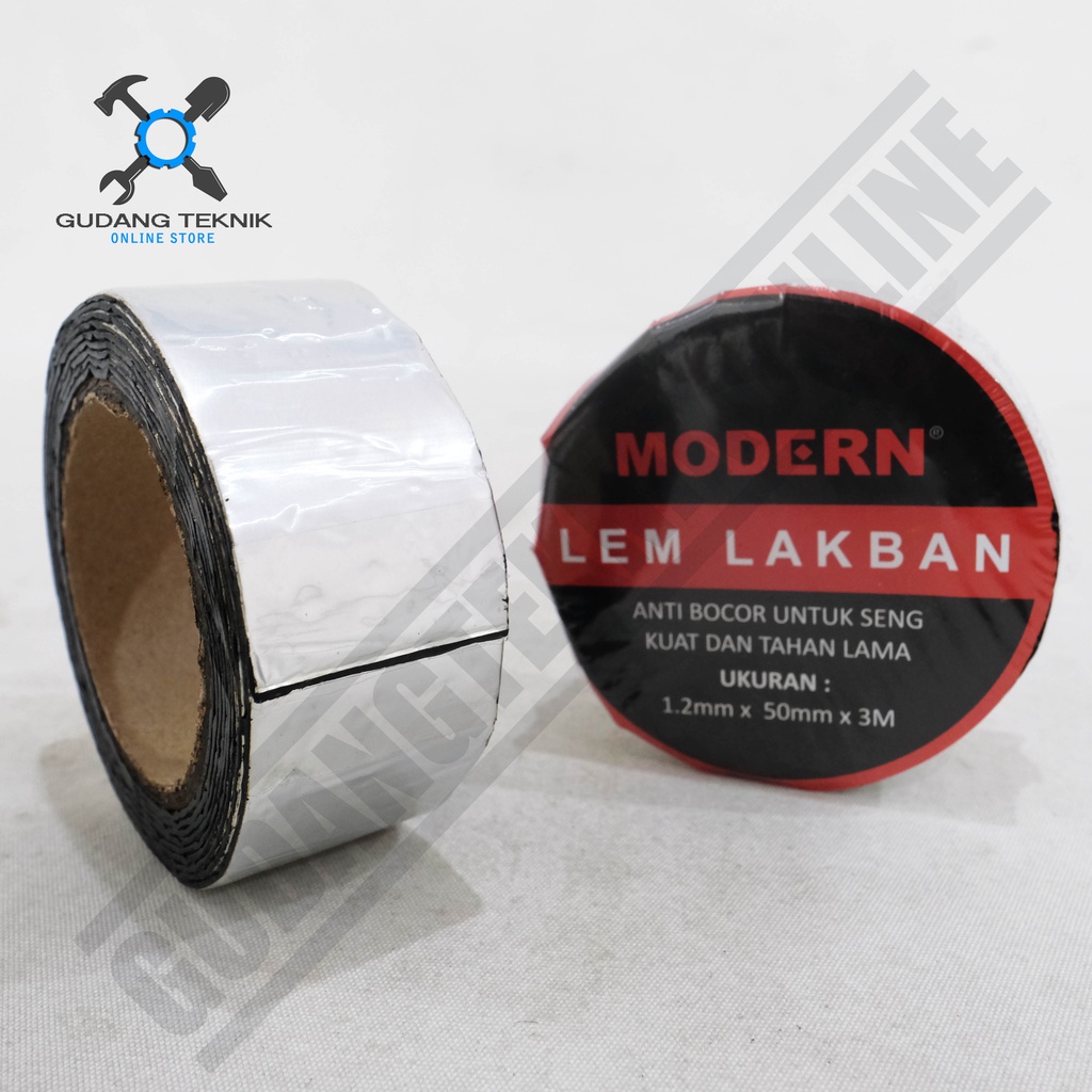 Lakban Lem Anti Bocor Modern / Asphalt Tape - Modern Lem Lakban Kuat 5cm x 3 Meter