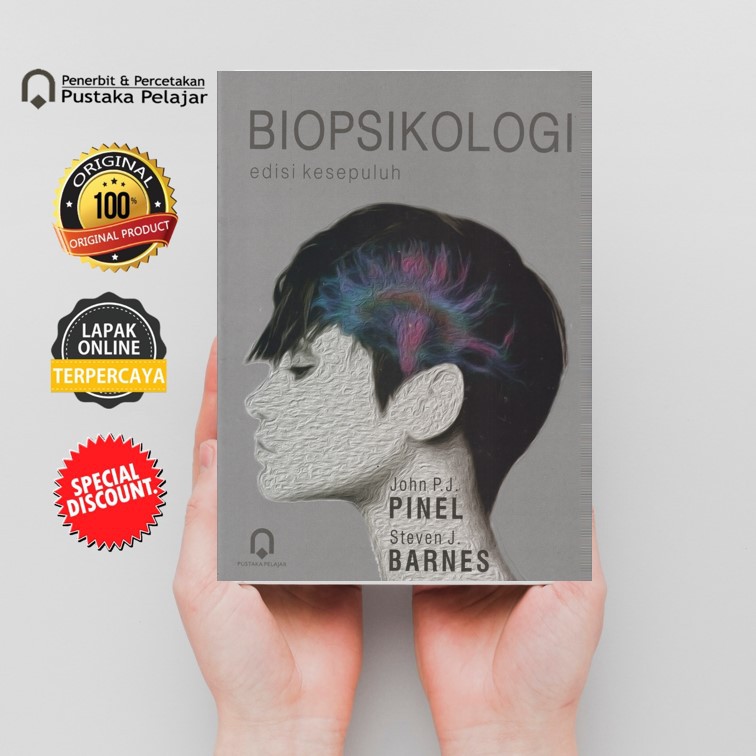 Buku Original Biopsikologi Edisi 10 Softcover - John P. Pinel & Steven J. Barnes - Pustaka Pelajar