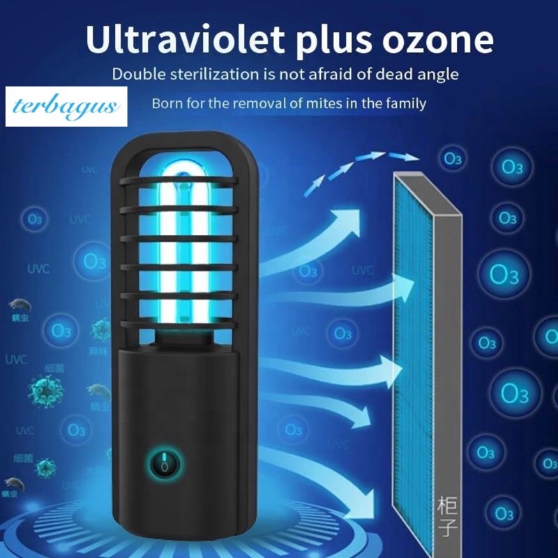 Lampu UV Portable UVC Sterilizer Lantern + Ozone