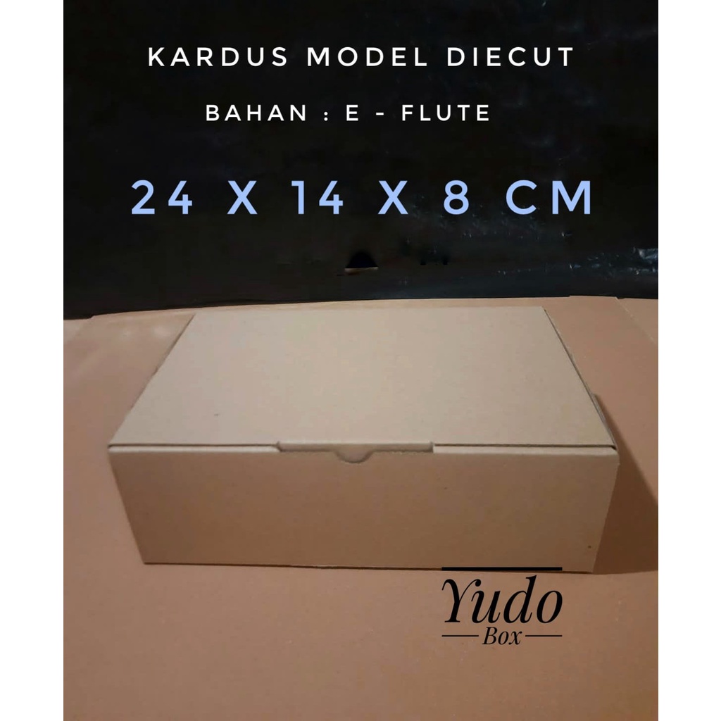

Kardus Karton Uk,24x14x8 cm..Die Cut untuk packing - aksesoris - dll