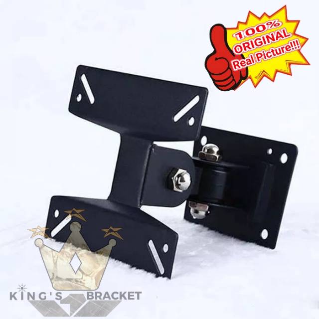 Bracket monitor swifle 14 sampai 28 inch material kokoh 4 arah Termurah!!