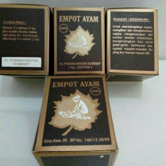 JAMU EMPOT AYAM NY.ZAITUN