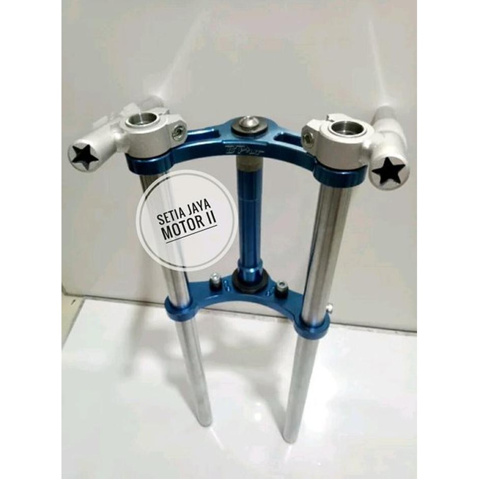 segitiga stang drag. ayam jago ful set. jupiter. mio. satria fu. ninja as 26.tersdia wrna blue.