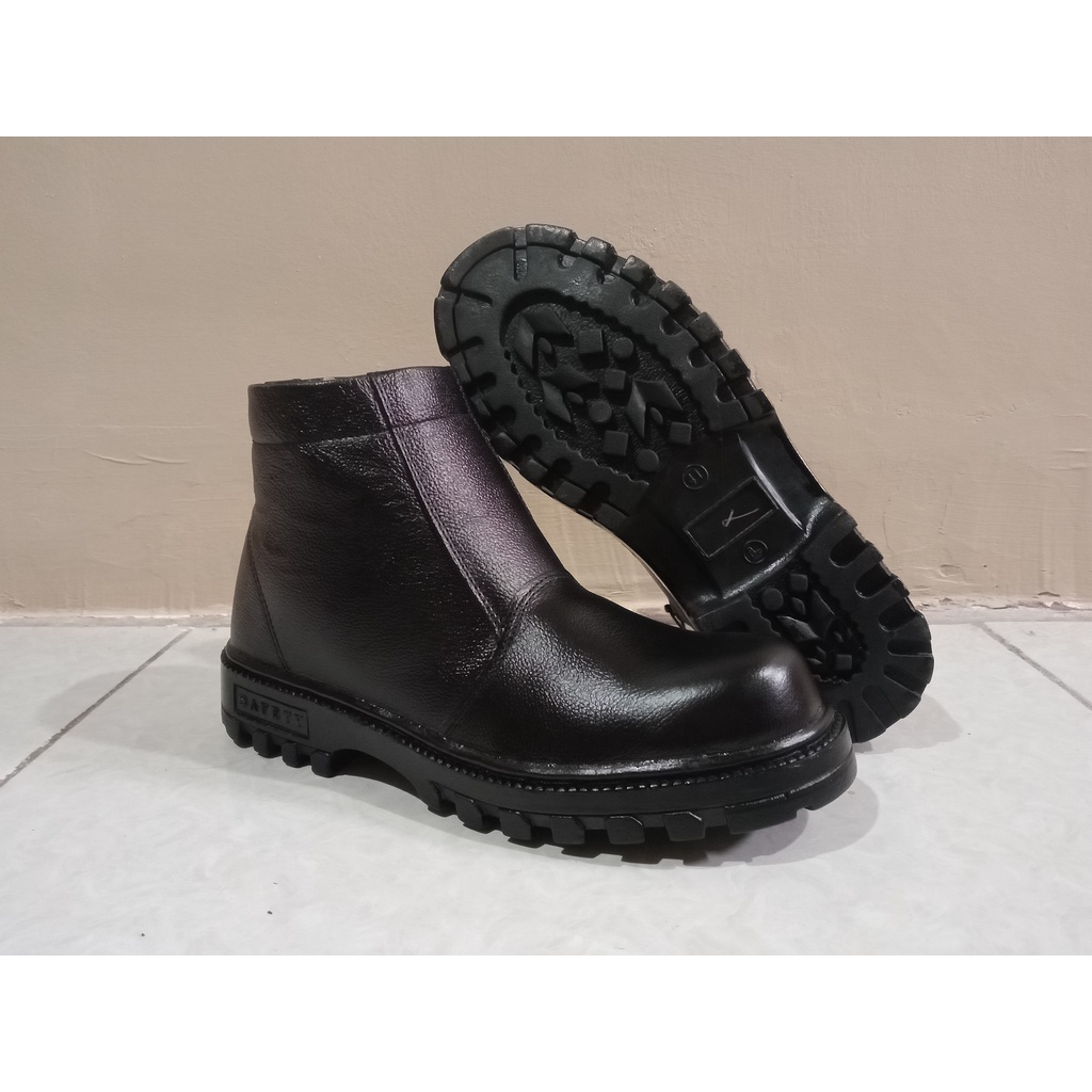 Termurah Sepatu safety crocodile boots pria kulit sapi asli