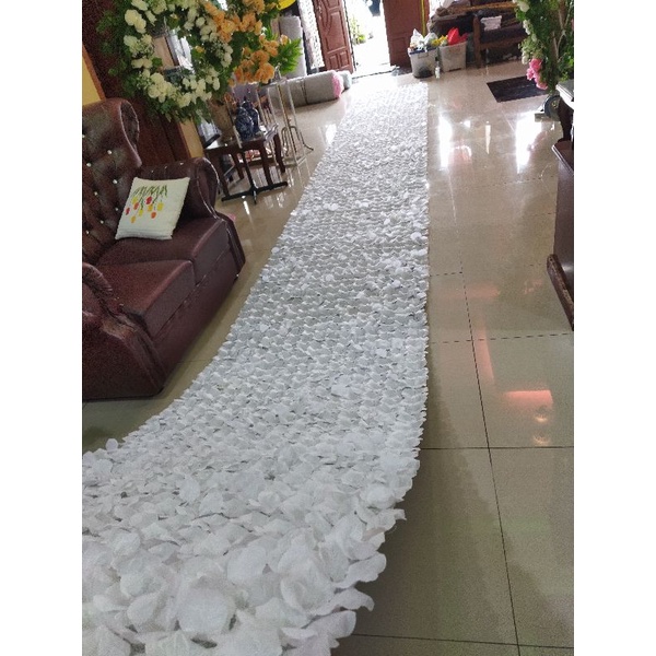 KARPET PERNIKAHAN ROSE PETAL, KARPET ALTAR
