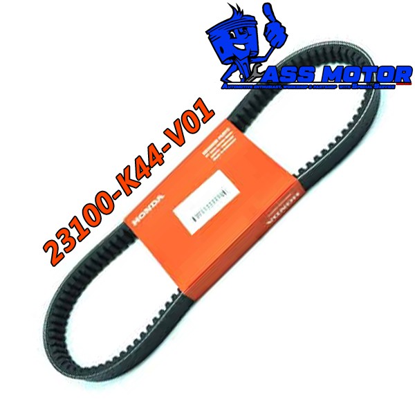 Van Belt (Belt Drive) – V BELT ONLY HONDA BeAT eSP, BeAT POP, eSP & Vario 110 eSP 23100-K44-V01V BEL