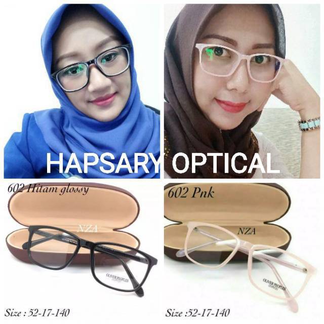 Frame Kacamata Anti Radiasi, Kaca mata Minus, Kacamata Wanita, Kaca mata Fashion, Kaca mata Pria 602