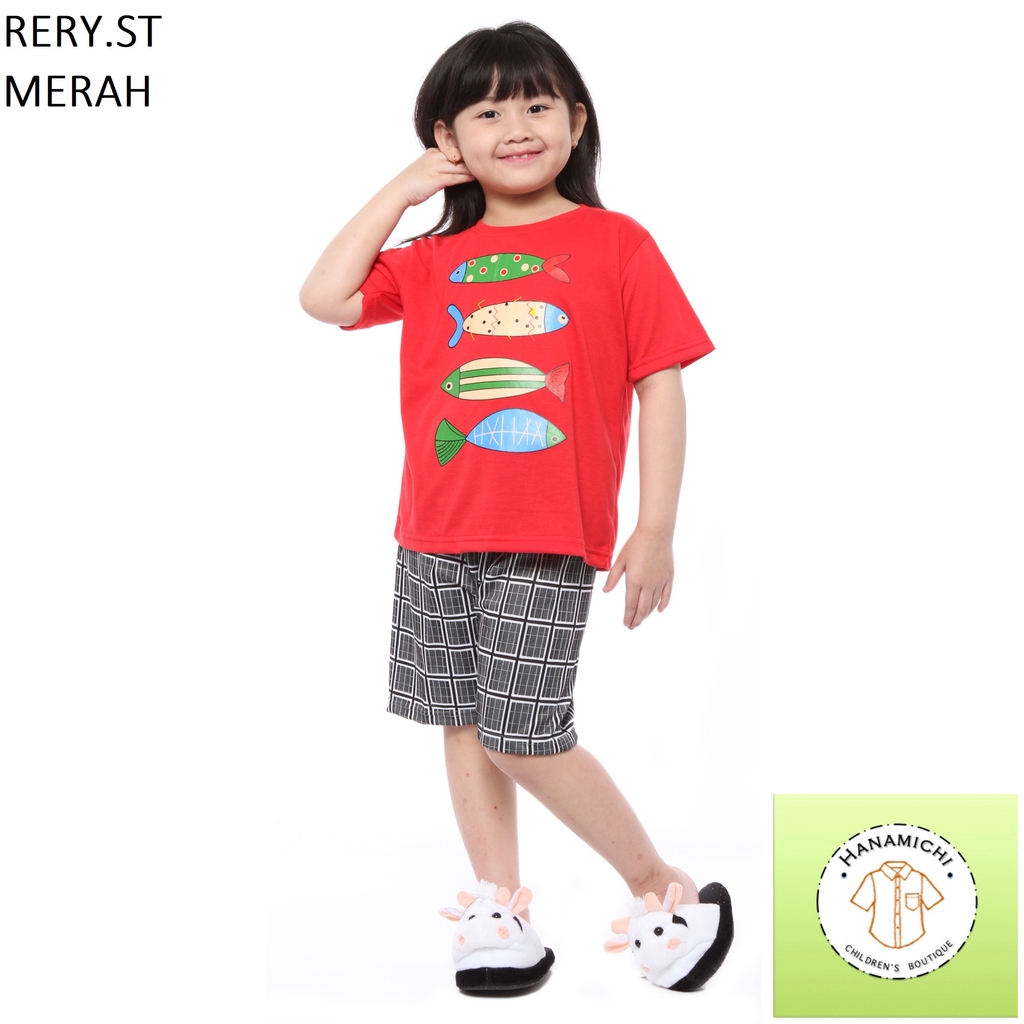 Hanamichi RERY.ST Setelan Anak Lengan Pendek