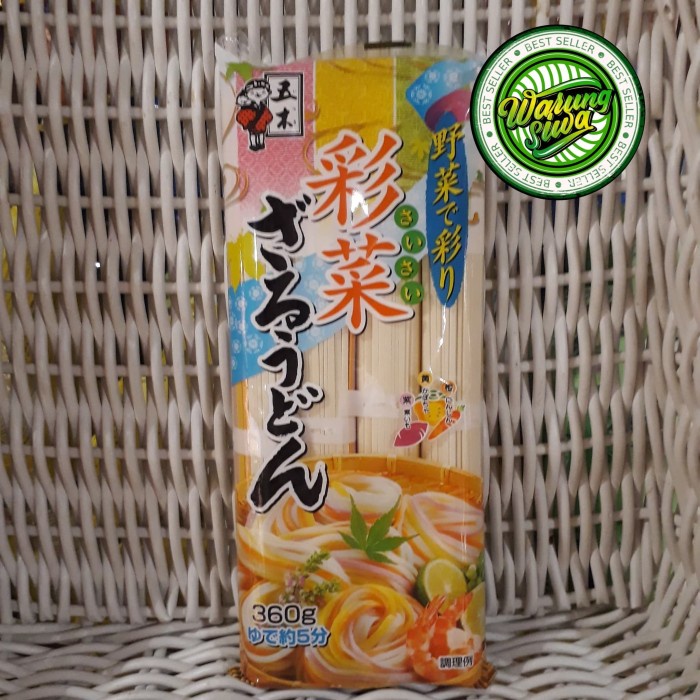 

mie itsuki udon colored dry 320 gram