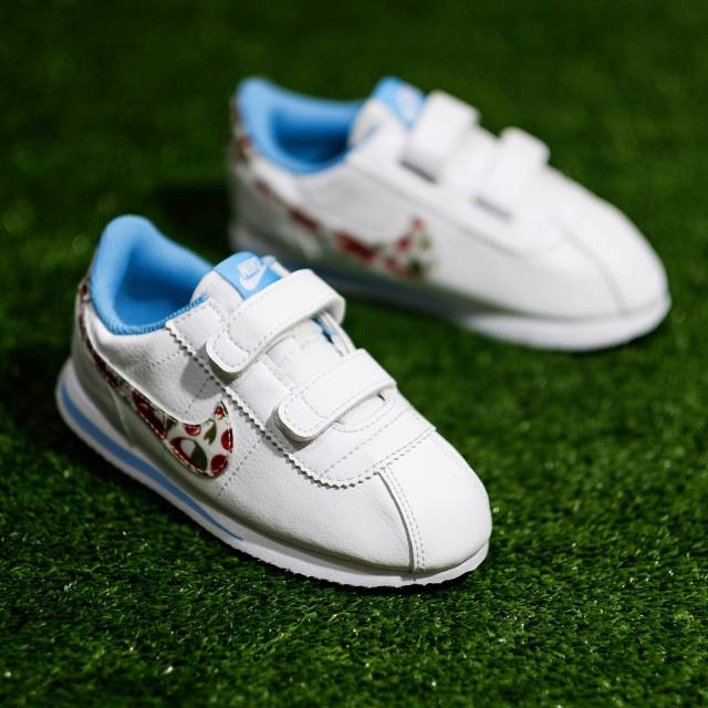 cortez white and blue