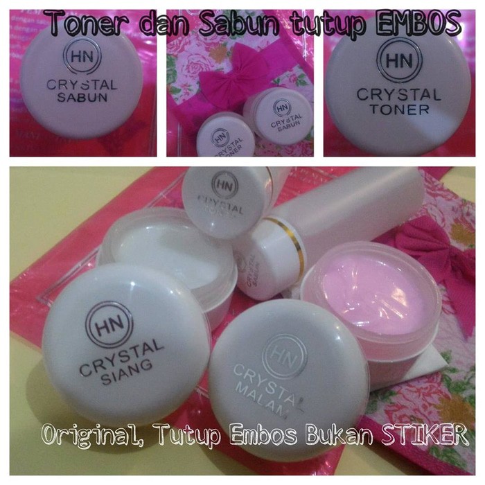 {PROMO} CREAM HN CRYSTAL 30GR POT EMBOS / HN KRISTAL 30GR POT EMBOSS ORIGINAL