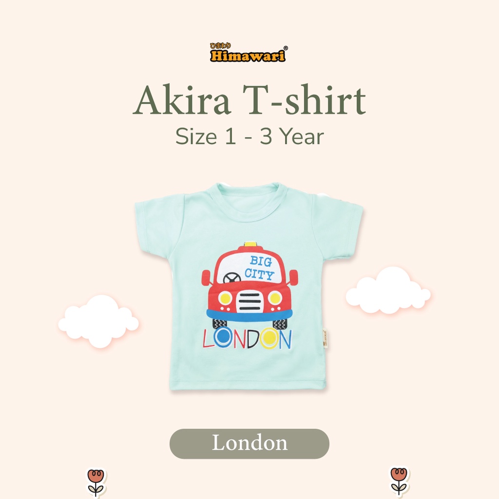 Himawari - Akira Kids T-Shirt / Baju Kaos Bayi / Kaos Anak Unisex Premium - BAGIAN 2-LONDON