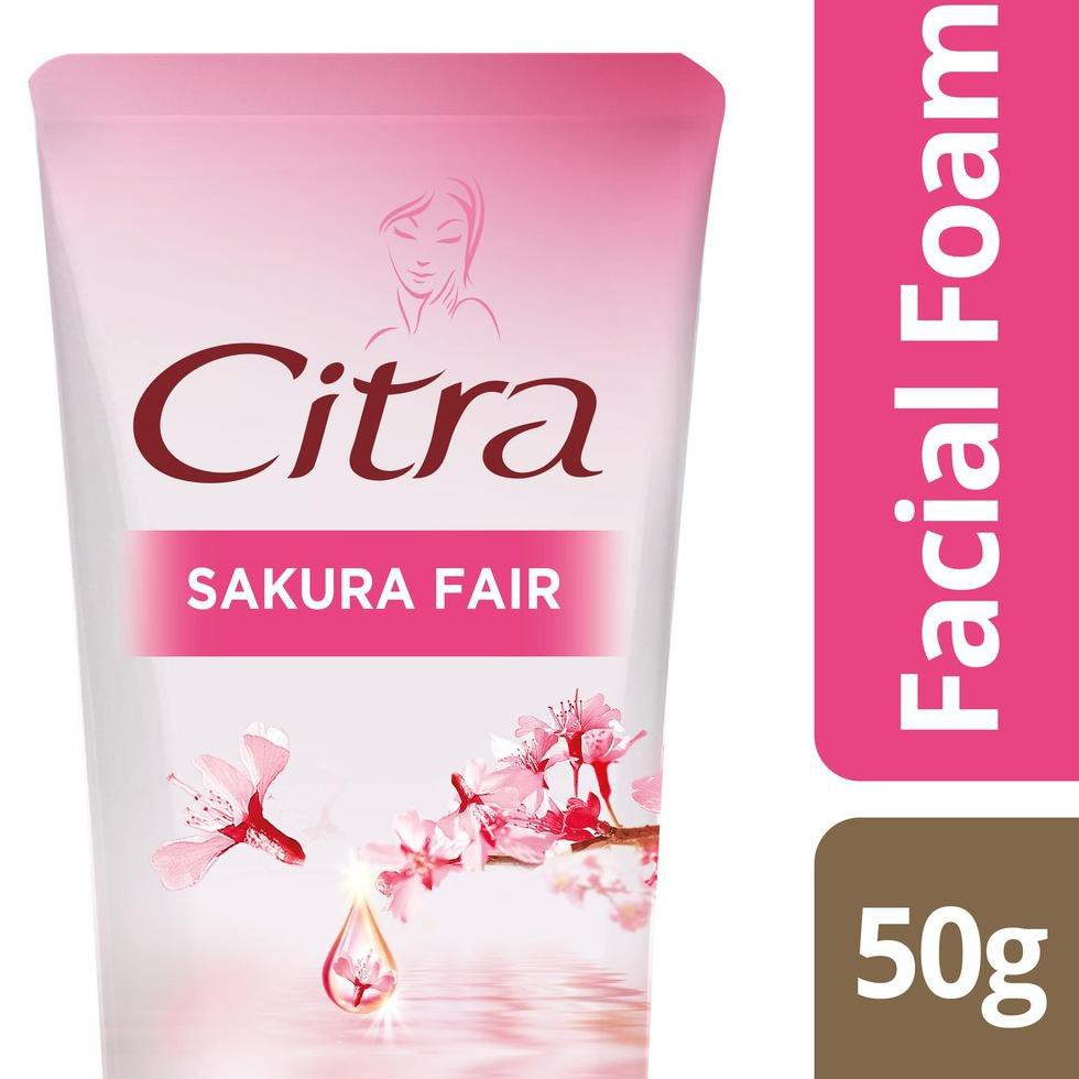 CITRA SAKURA FAIR FACIAL FOAM SAKURA EXTRACT + VITAMIN B3