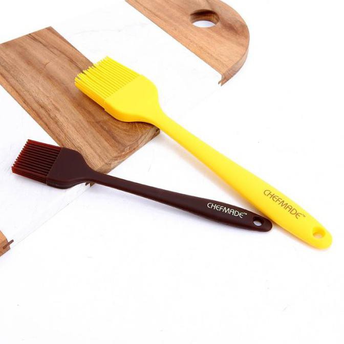 

Chefmade Silicone Pastry Brush Set 2Pcs Wk9155/ Kuas Kue Ready Stok