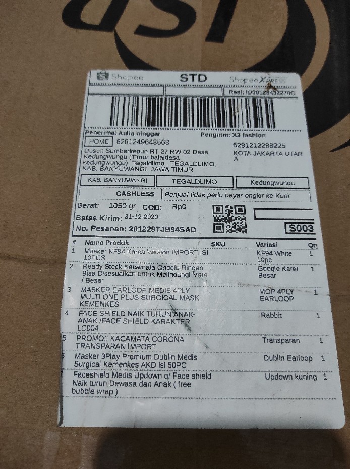 Face Shield Busa - Pelindung Wajah Dewasa Dan Anak