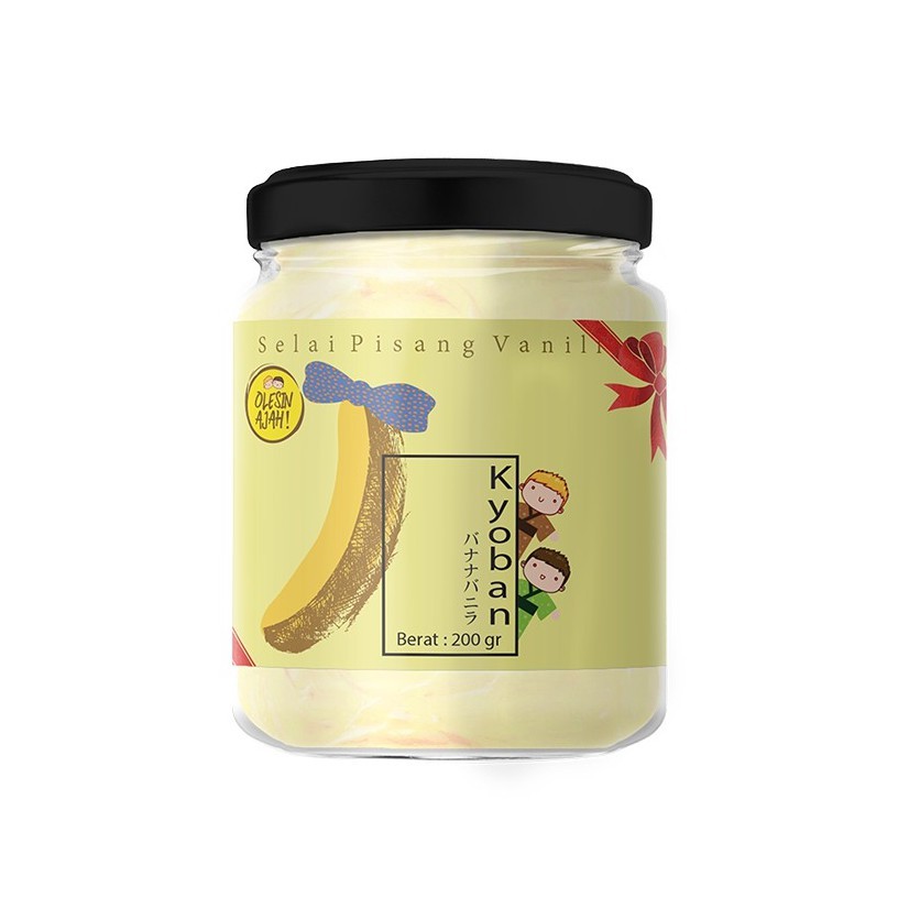 

Olesinajah Selai Kyoban - Rasa Tokyo Banana / Pisang / Pisang Karamel / Banana Caramel 200gr