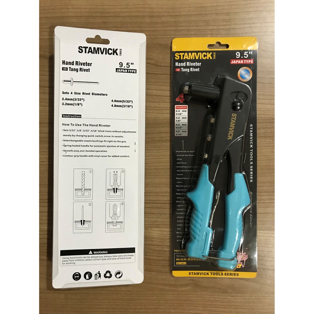 Tang Rivet Hand Riveter Alat Tembakan Paku Rivet Gun Rivet Tang Rivet Stamvick