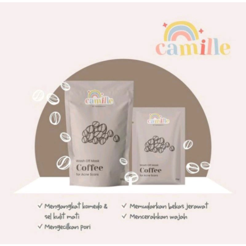 BPOM CAMILLE BEAUTY MASKER WAJAH 25 gr-2