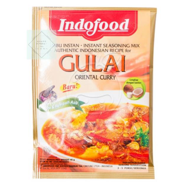 

INDOFOOD BUMBU INSTAN GULAI 50 ML