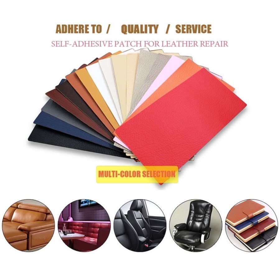 SIMPLE Home PU Leather Craft Fabric - Sticker Sofa Patch DIY Stick-on