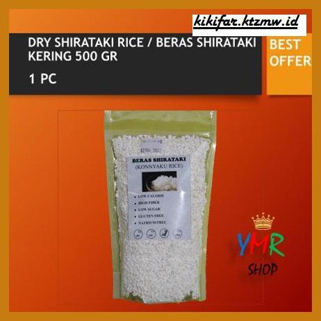 

ANEKA-BERAS- BERAS SHIRATAKI / KONYAKU / DIET KETO / BERAS DIET 500GR -BERAS-SEHAT.