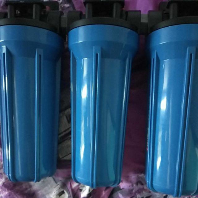 Paket Gm 3 Filter Air Zat Besi Siap Pakai (blue 10 Drat 3/4 Spg)