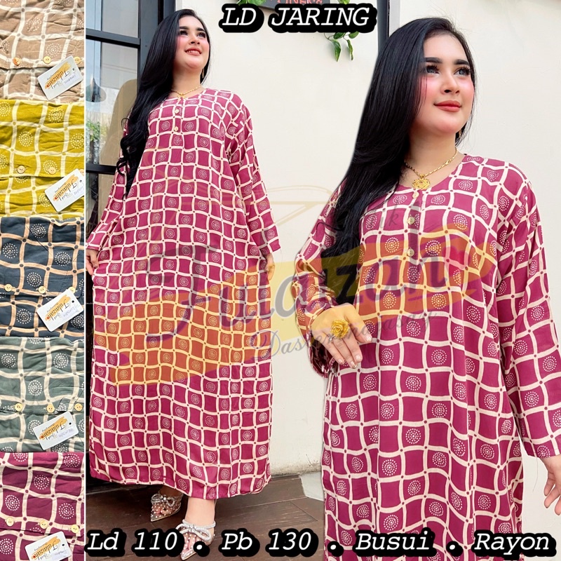 daster rayon panjang busui sematakaki best seller-LONGDRESS BULAT