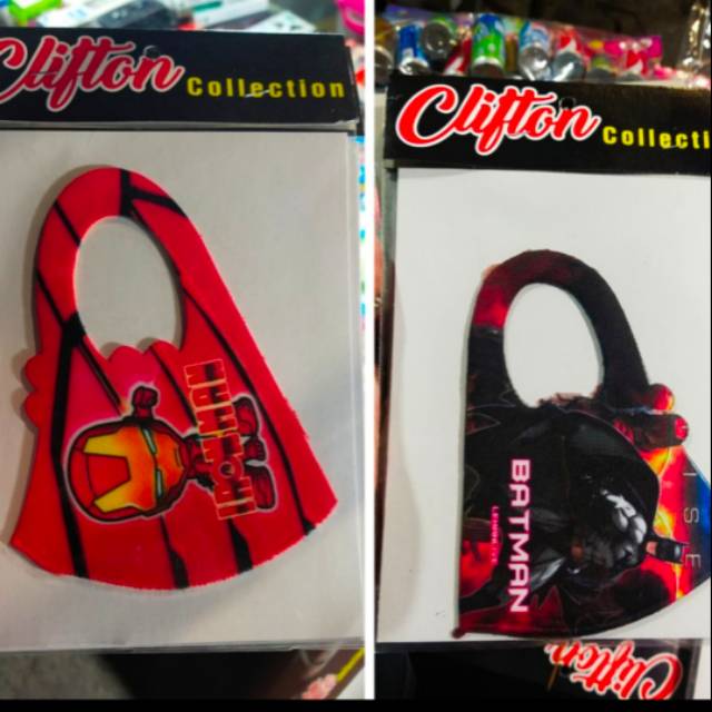 Masker scuba anak pria motif keren