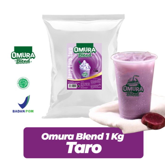 

BUBUK MINUMAN RASA TARO 1 KG OMURA BLEND