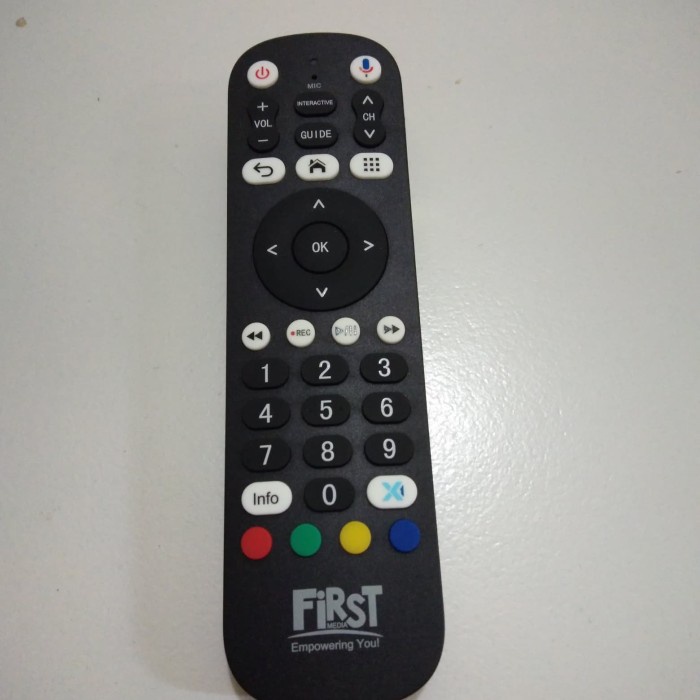 bg01htt Remote Remot Stb (Set Top Box) First Media X1 Smart Bok4K Prime Dw201Q