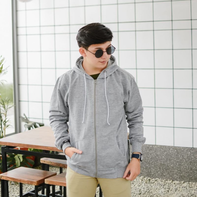 SONY ZIPPER HOODIE || NATURAL SWEATER ZIPPER #SON